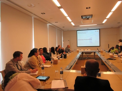 Dubai International Finance Center presentation.