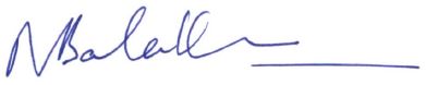 signature of Raju Balakrishnan